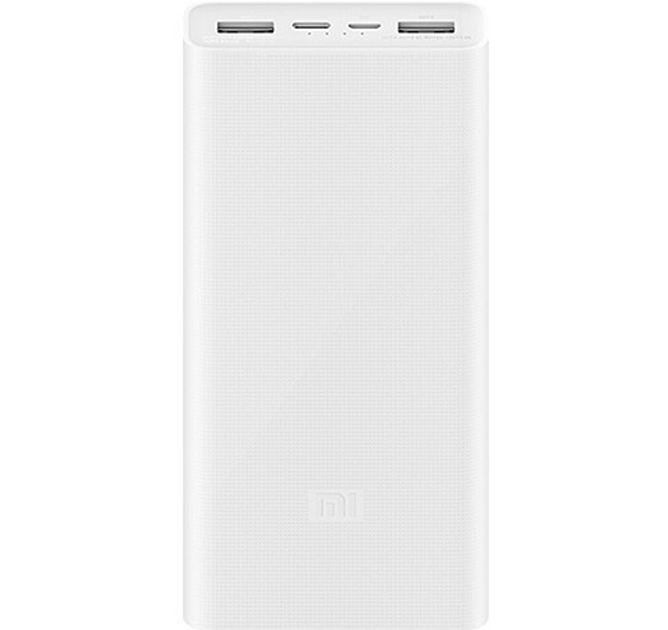 Портативна батарея Mi Powerbank 3 20000 mAh 18Wh White PLM18ZM VXN4258CN - зображення 1