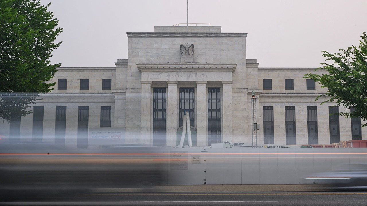 The US Federal Reserve in Washington, DC.