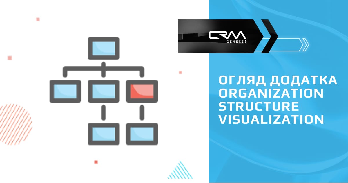 Огляд додатка Візуалізація організаційної структури: функції, можливості та переваги для користувачів - CRM Genesis на we.ua