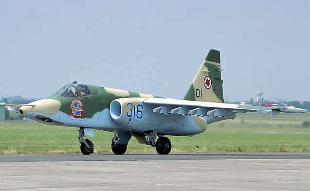 Су-25КМ б/н "01 синій" (зав. 25508110629)