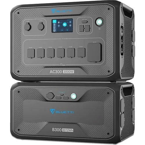 Зарядна станція Bluetti Portable Power Station AC300 + модуль B300 3072Wh/3000W - придбати в Дніпрі, Україні: ціна, характеристики | інтернет-магазин TOUCH