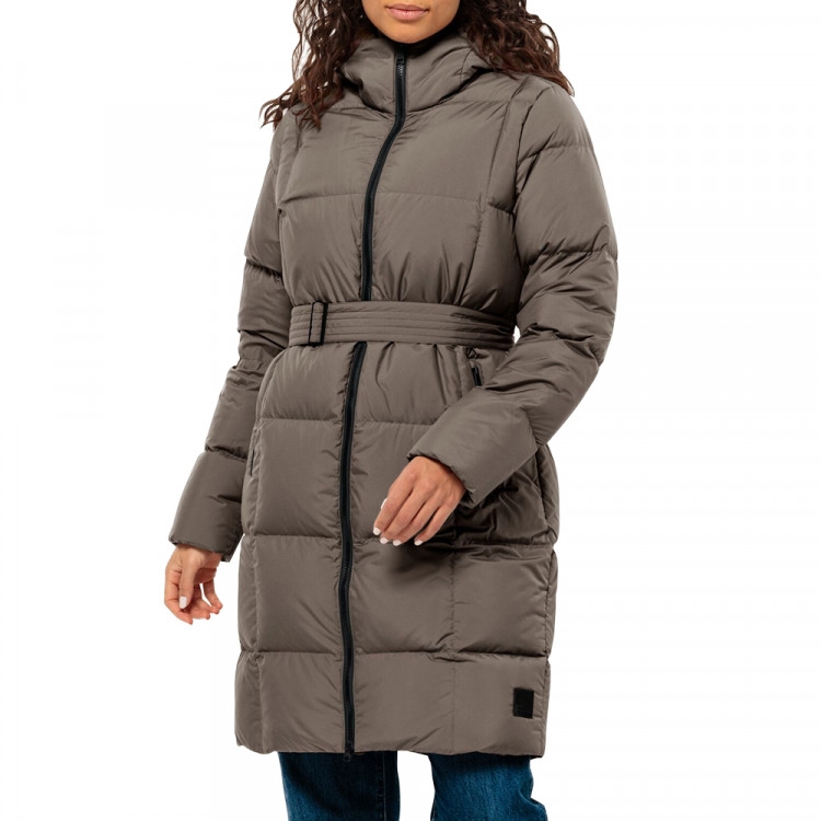 Куртка жіноча Jack Wolfskin FROZEN LAKE COAT W коричнева 1206132-5719 изображение 1