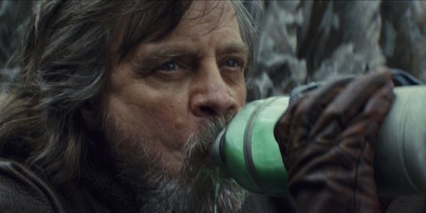 Mark Hamill Reveals The Truth Behind The Last Jedi's Green Milk | Cinemablend