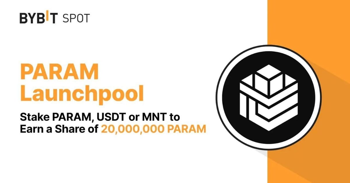 Launchpool PARAM - нове промо від Bybit - Діма на we.ua