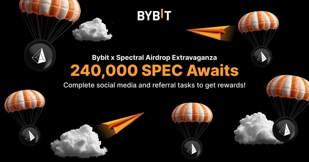 Airdrop SPEC - топове промо на Bybit! - Андрій на we.ua