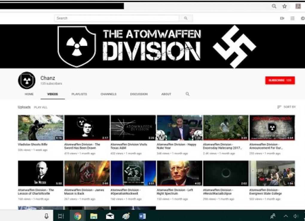 Сторінка Atomwaffen