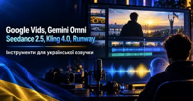 Як створювати професійні відео в Google AI інструментах і найкращих ШІ-генераторах 2026 (з українською озвучкою) - на we.ua