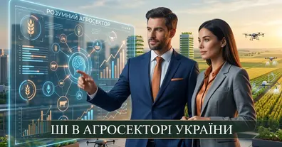 Впровадження ШІ в агросекторі України (2026) - на we.ua
