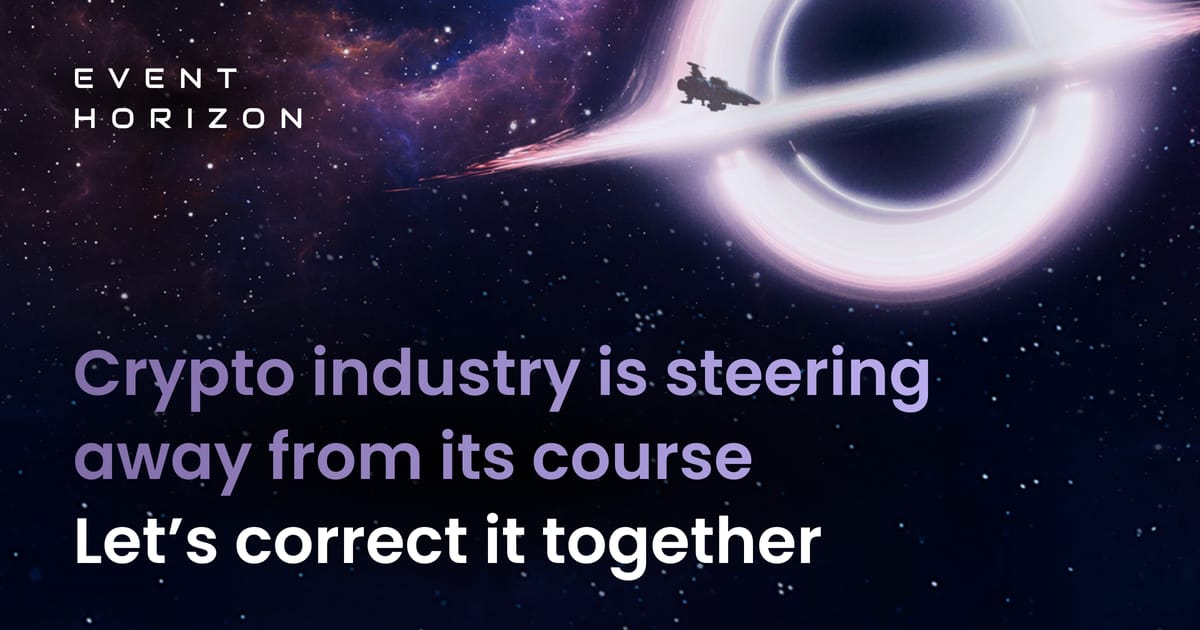 Перспективний Airdrop Event Horizon від інфлюенсера Томаса Кралова - caa 22 на we.ua