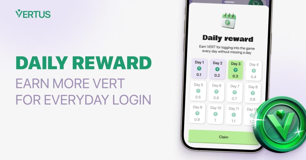 Vertus - новий гаманець у телеграм. Майнимо токени $VERT - Oskar на we.ua