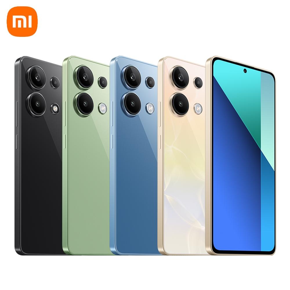 Xiaomi Смартфон Redmi Note 13 4G Snapdragon® 685 120 Гц AMOLED IP54 33 Вт с  быстрой зарядкой, глобальная версия