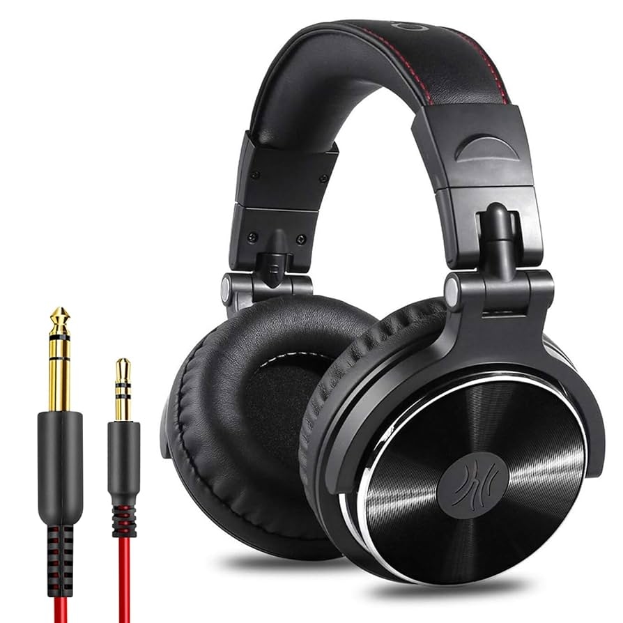 OneOdio Pro-10 Over Ear Wired Headphones for School Studio Monitor & Mixing DJ Stereo Headsets, 50mm Neodymium Drivers, in-Line Mic, 3.5mm/6.35mm Jack for AMP Computer Recording Phone Piano Guitar : Amazon.ca: Musical