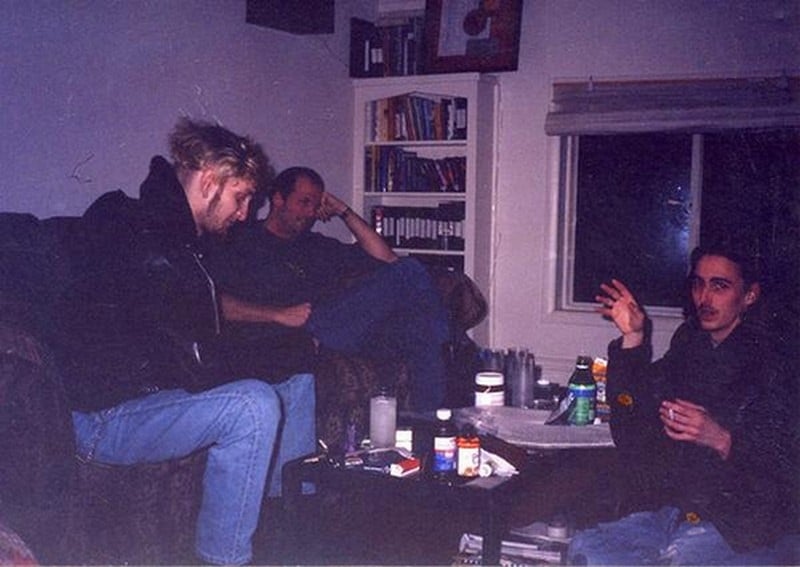 Layne Staley, Mike McCready and John Baker Saunders, 1995 : r/AliceInChains