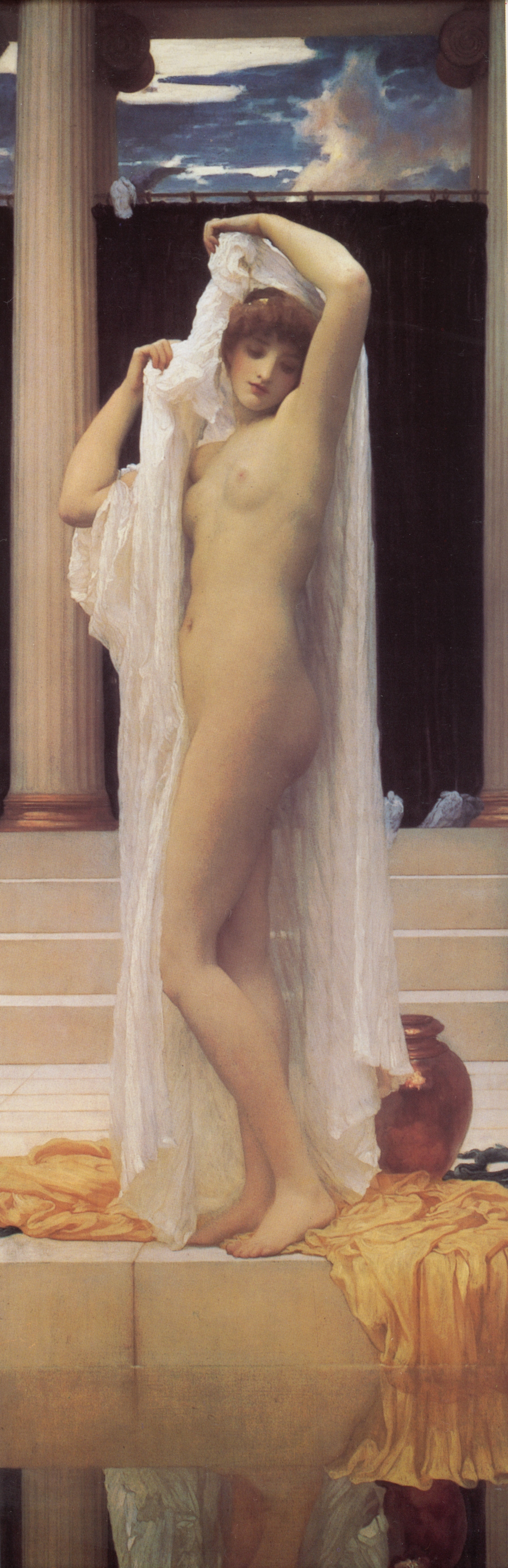 File:1890s Frederick Leighton - Bath of Psyche.jpg - Wikipedia