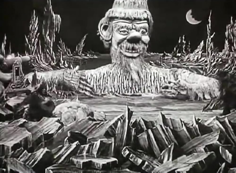 Сніжний гігант Півнвчного полюсу. Він водночас і жахаючий, і кумедний, бо наче обкурився.