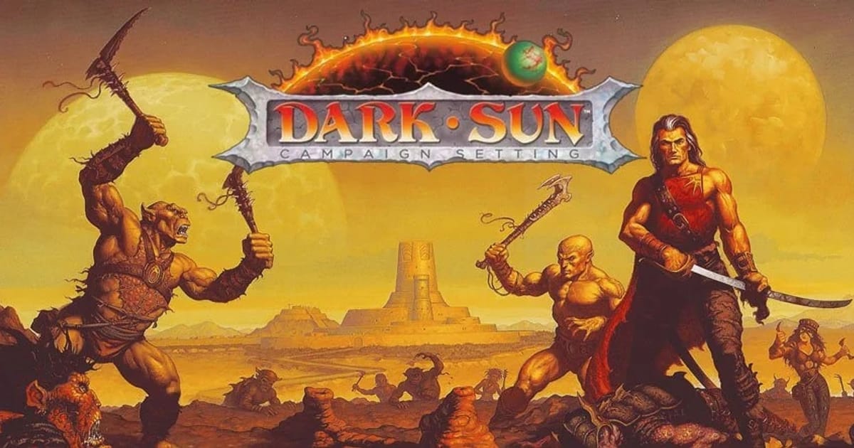 Dark Sun: сетинг D&D загублений в пісках часу - Рольовий Топограф на we.ua