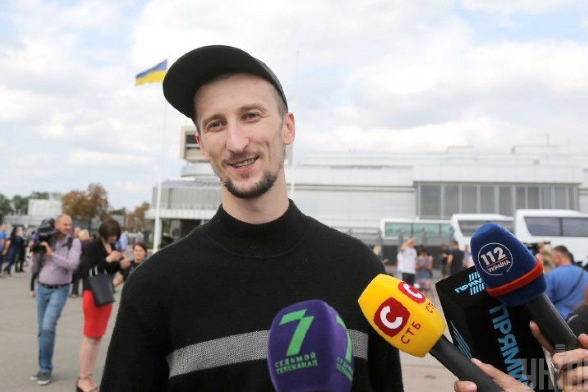 Анархіст Олександр Кольченко після обміну полоненими