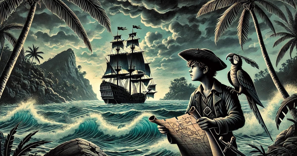 Анотація до роману «Острів скарбів» Роберта Луїса Стівенсона: полювання за скарбами крізь нетрі небезпеки - Gru Gerok на we.ua