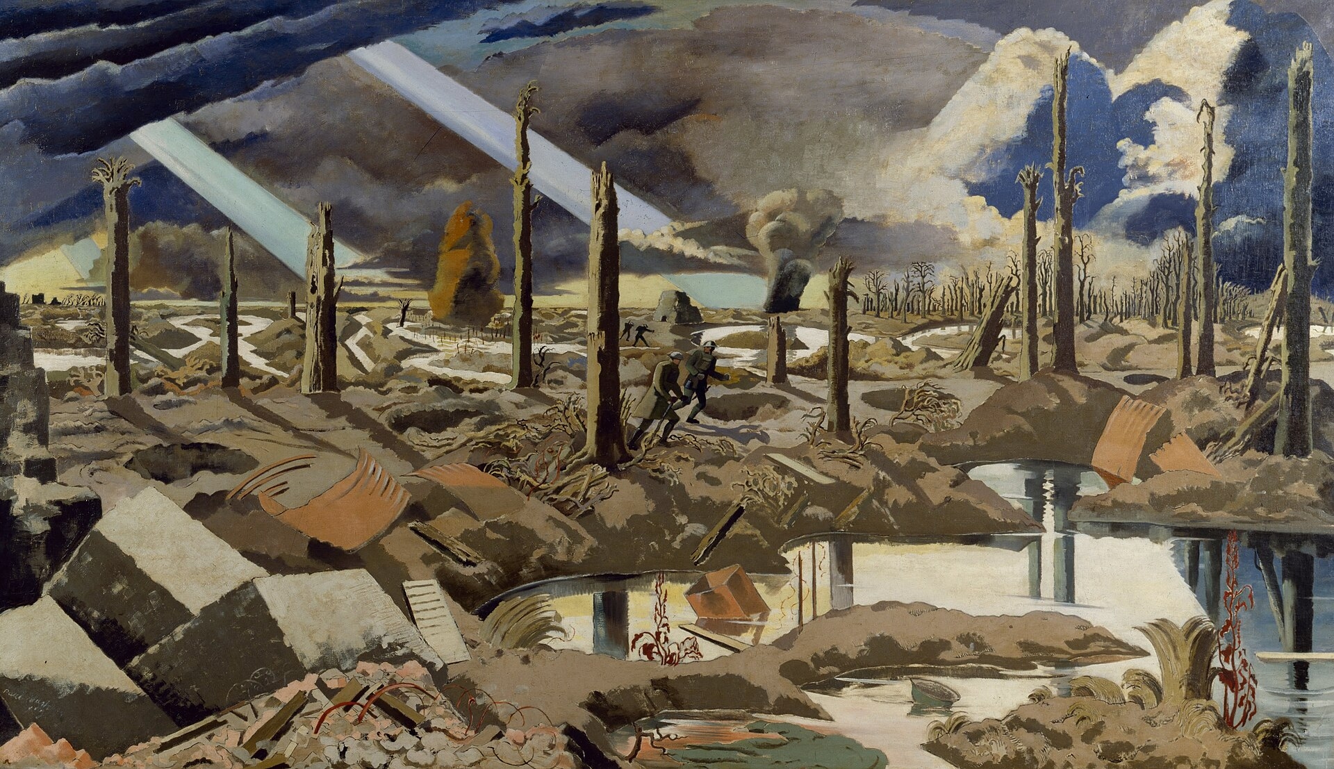 Paul Nash, The Menin Road.