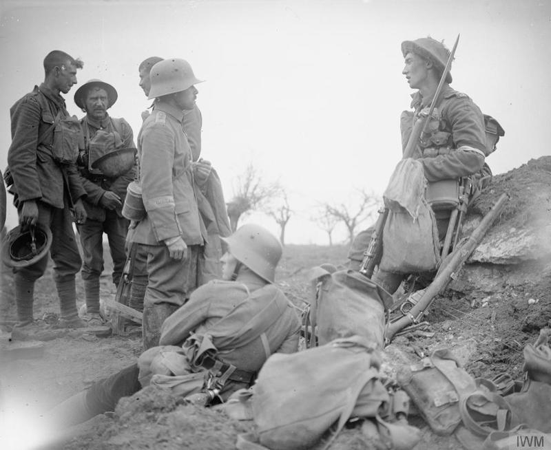 Німецькі полонені на Pilckem Ridge, 31 липня 1917