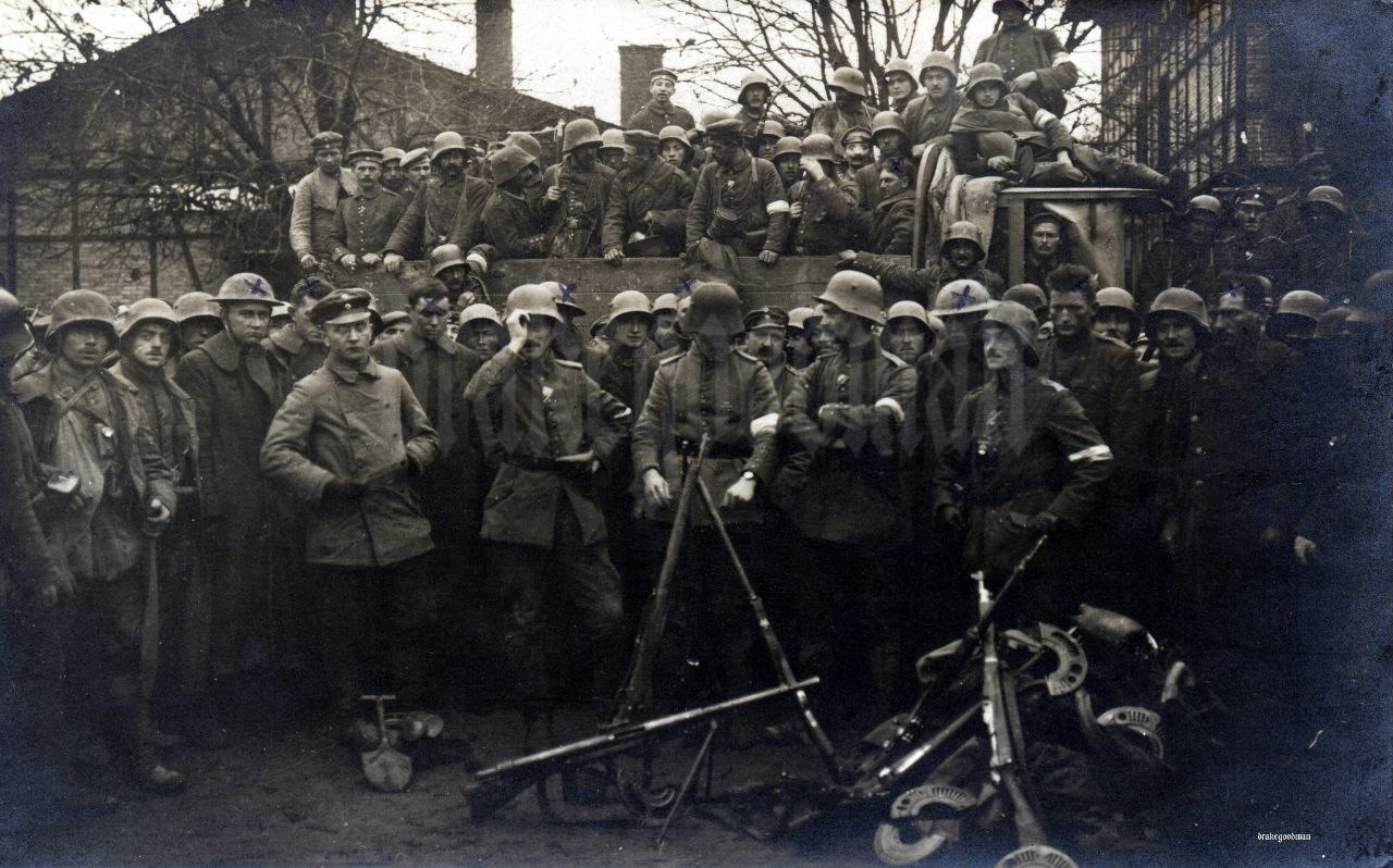 Перші американські полонені, листопад 1917