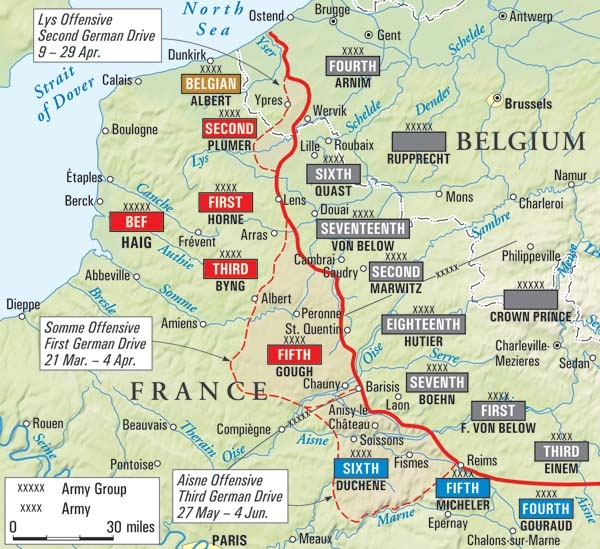 German Spring Offensive 1918
