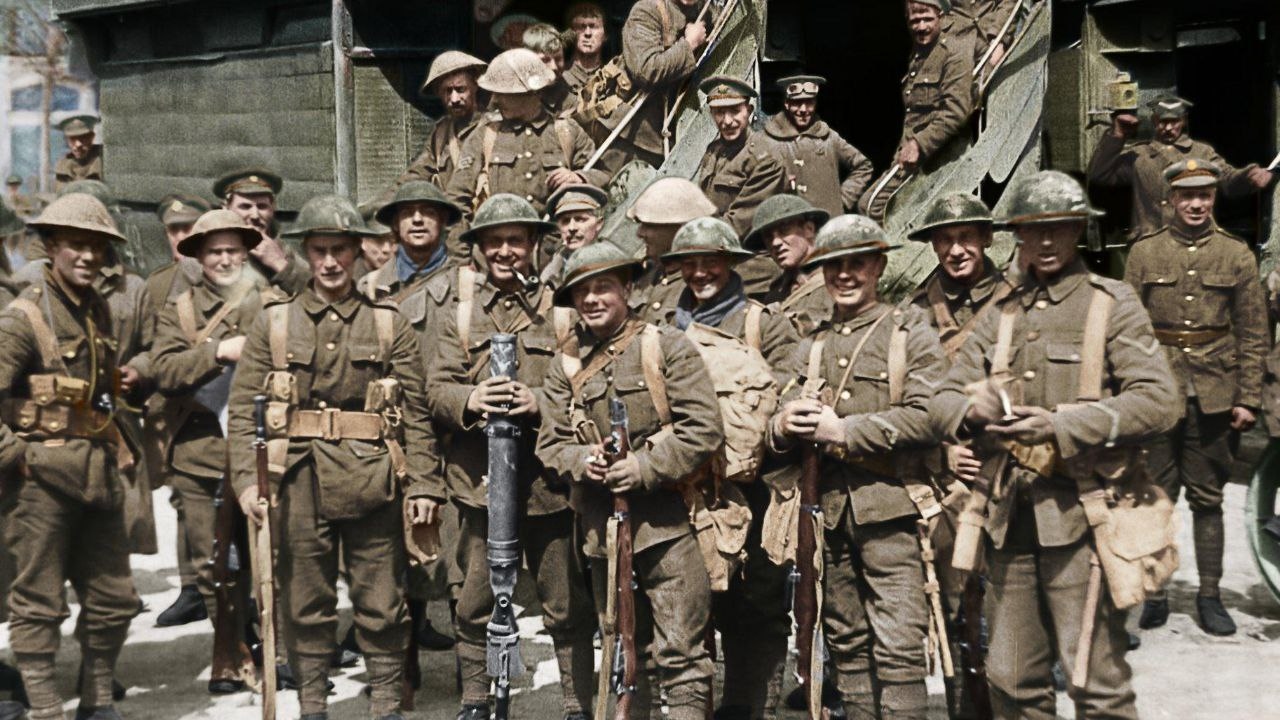 Кадр з фільму “They Shall Not Grow Old”
