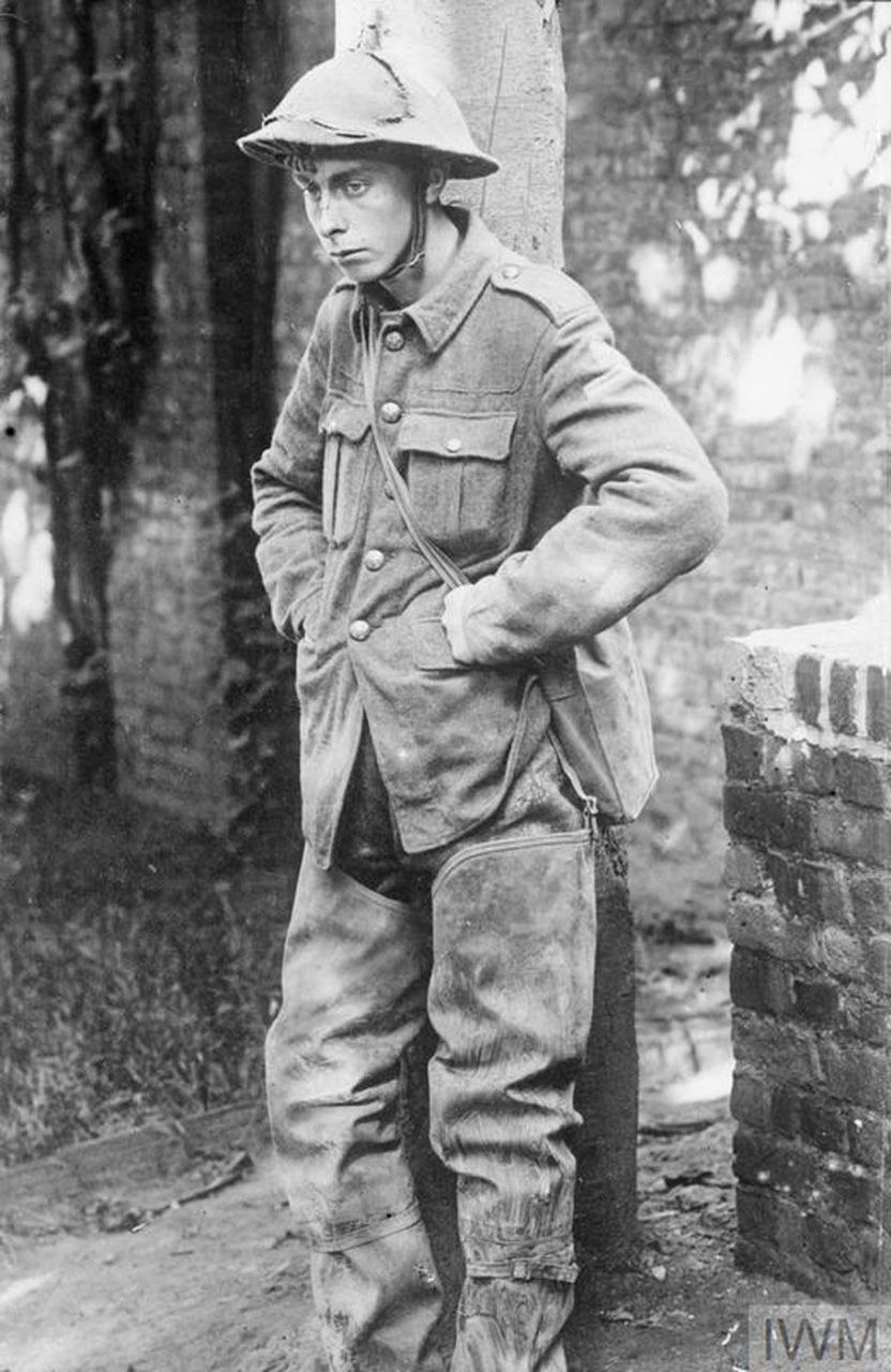 Полонений британець, квітень 1918