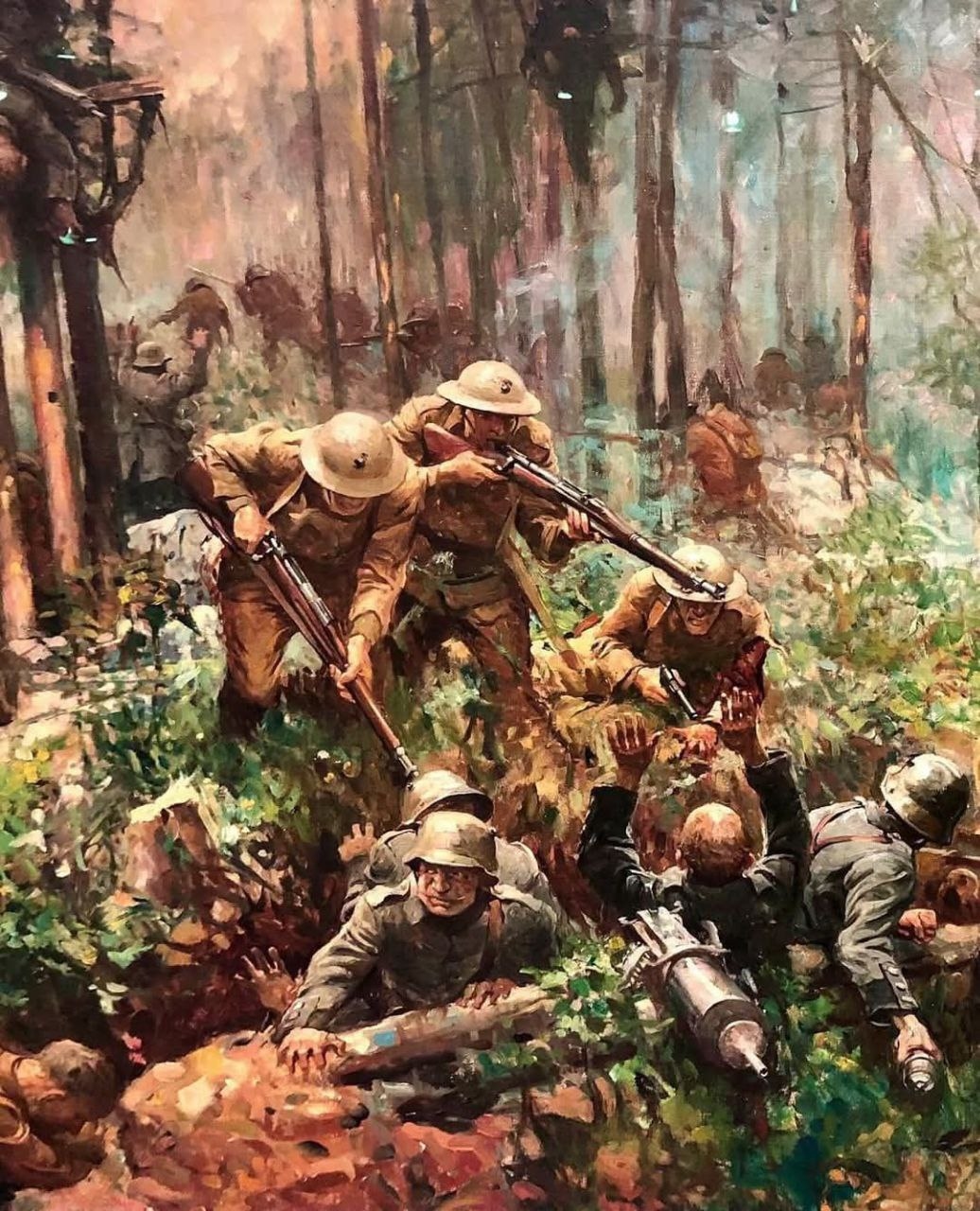On June 1, 1918, the battle of Belleau Wood began