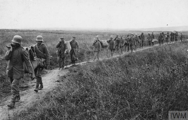 Евакуація німецьких поранених в тил, червень 1918