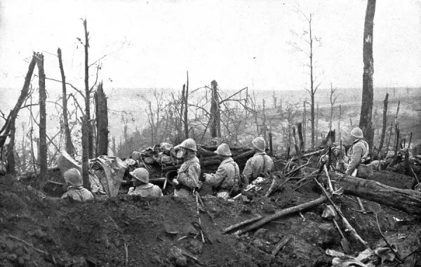 Позиція під Мальмезоном, жовтень 1917