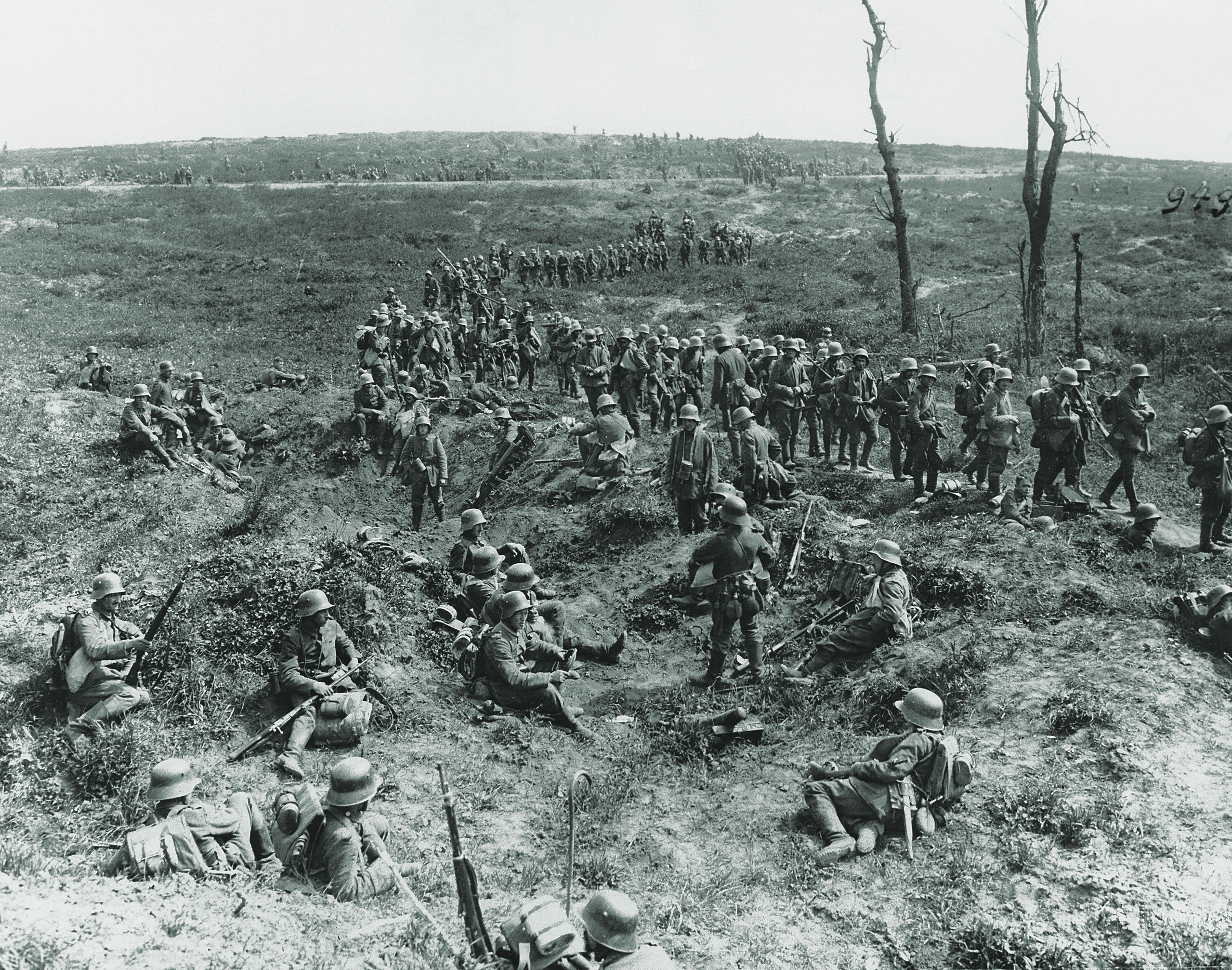 Німецька піхота в Третій Битві на Ені, травень 1918