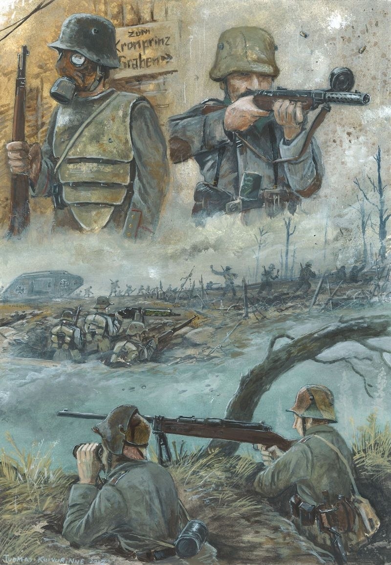 Tuomas Koivurinne, Western Front 1918