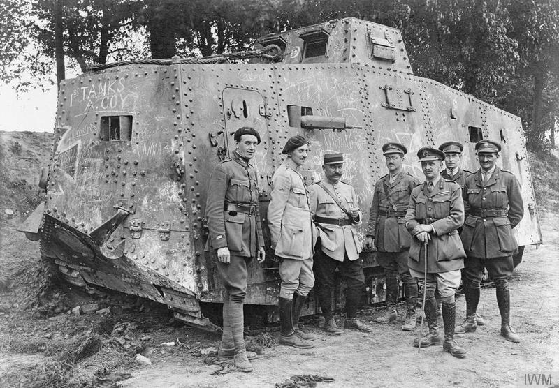 Захоплений в бою за Віллер-Бретонне A7V “Eifriede”