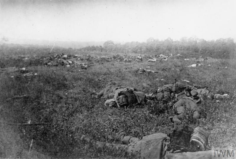 Загиблі німецькі солдати, вересень 1914.