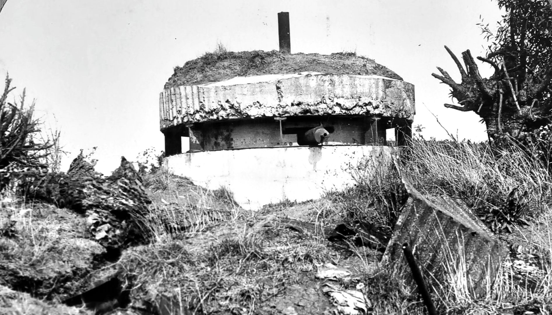 Приклад ДОТу, якими німці укріпили передній край наприкінці 1916