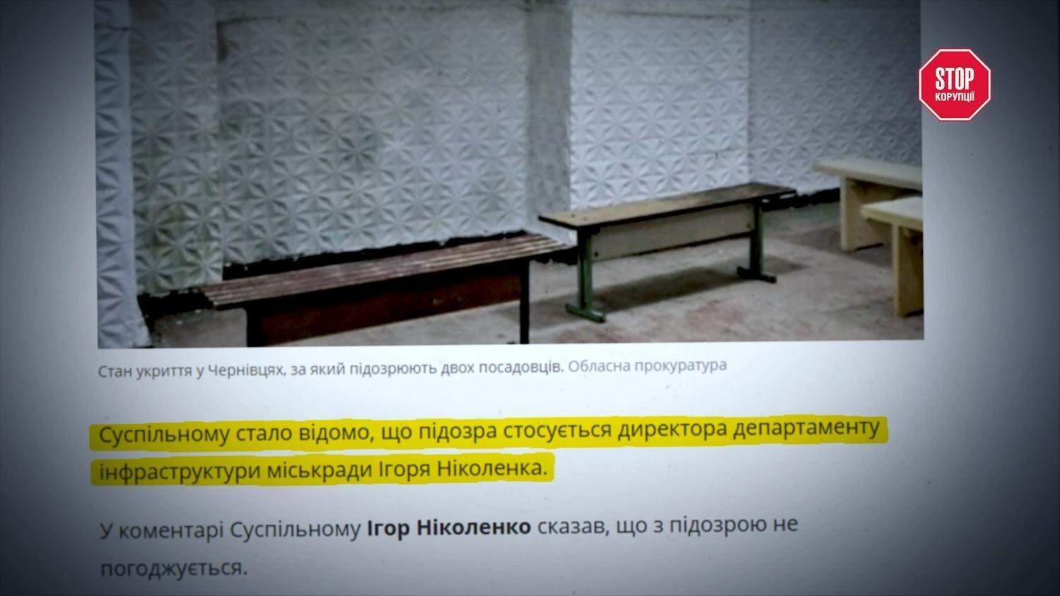 Серед фігурантів — директор департаменту Ігор Ніколенко