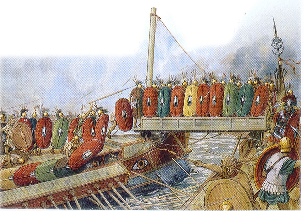 Corvus - Roman method of fighting at sea « IMPERIUM ROMANUM