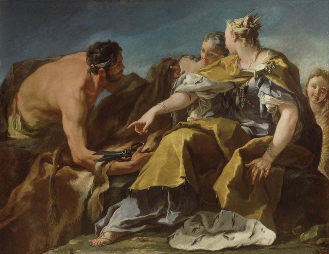 Artefact of the Week: Dido Founding Carthage, by G. Pittoni, 1720-1722. :  r/PhoeniciaHistoryFacts