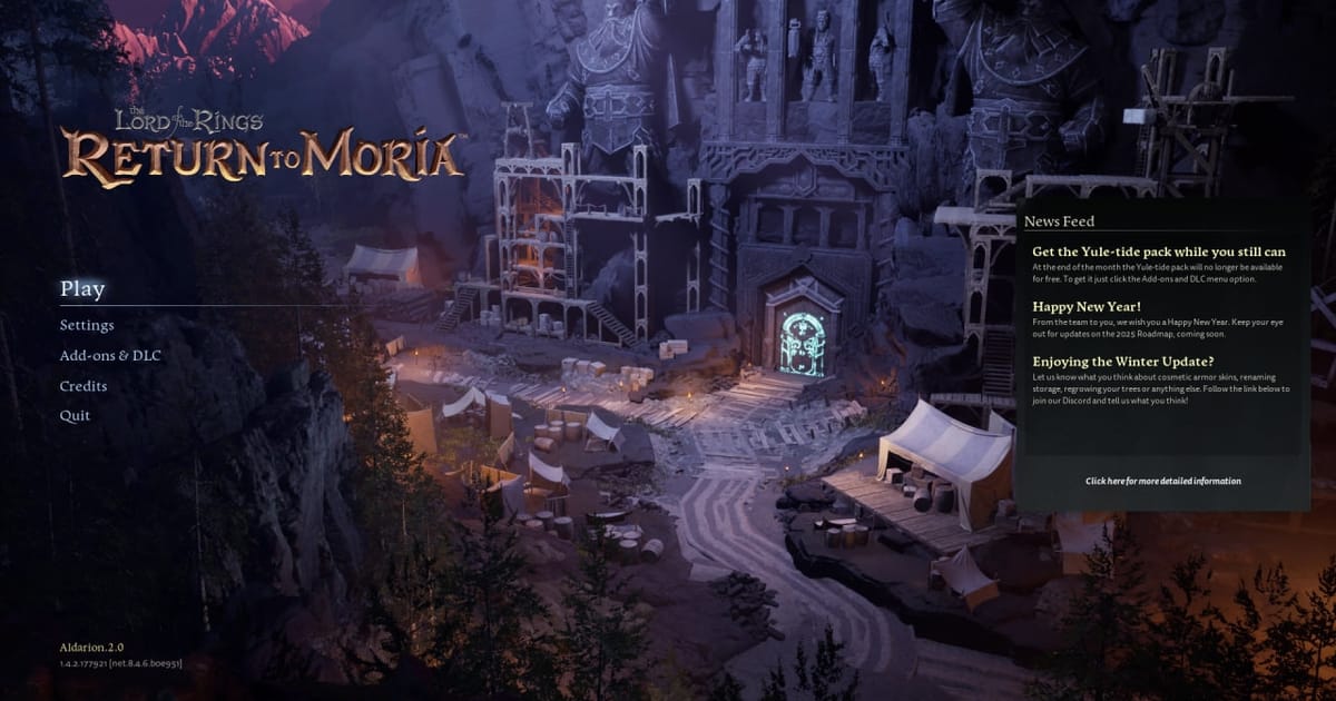 Огляд LOTR: Return to Moria - Tar-Aldarion на we.ua