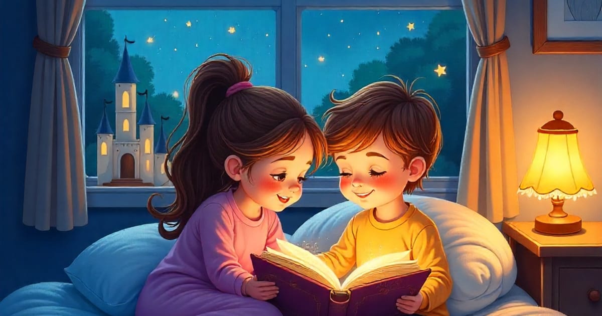 🌙 Казка на ніч: як налаштувати дитину на спокійний сон? - Julia Lemon на we.ua