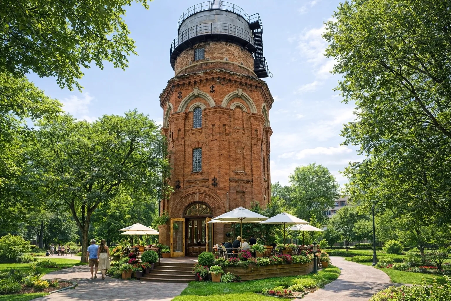 May be an image of castle, tower and text