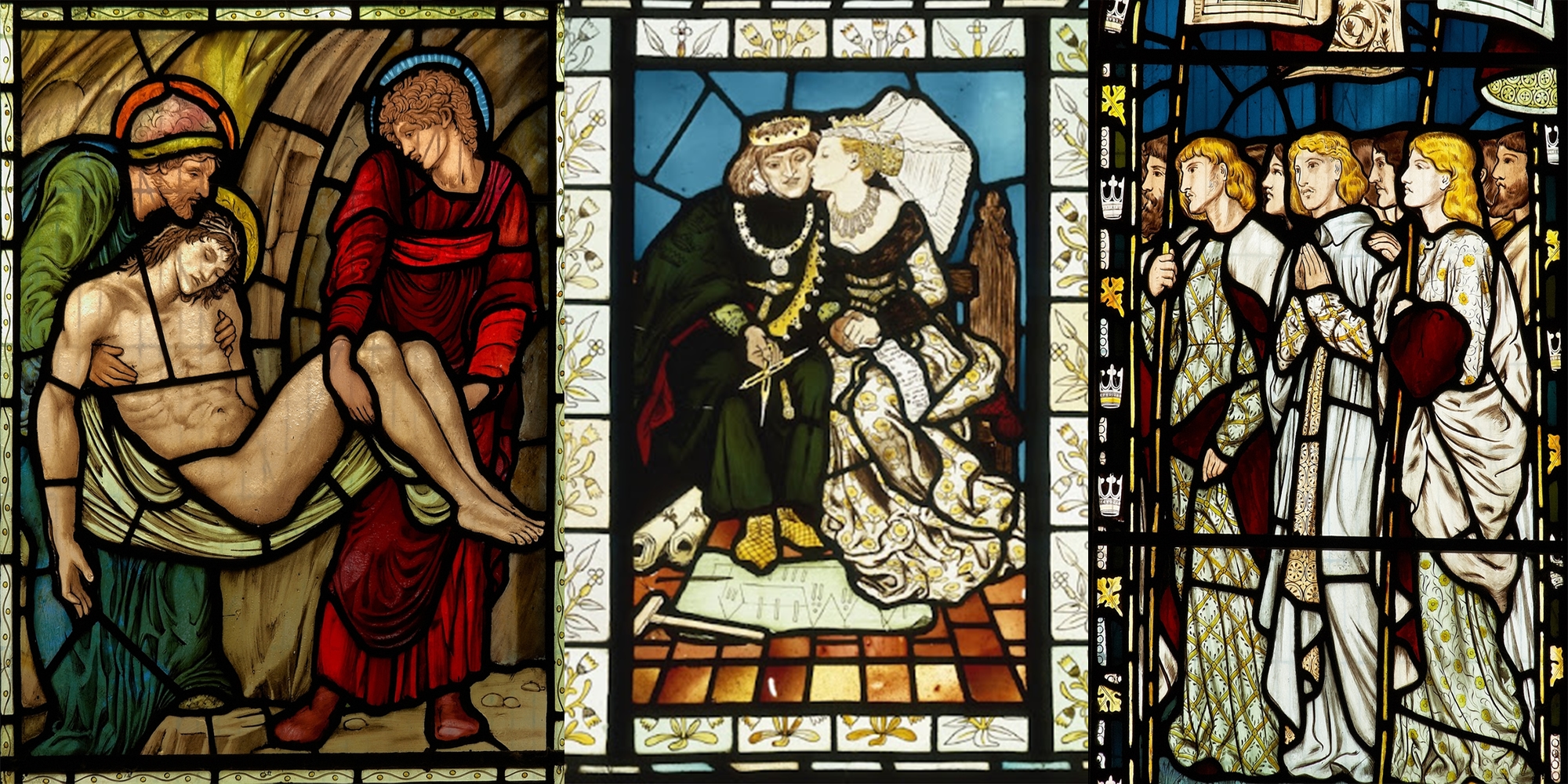 Вітражі виробництва Morris & Co.