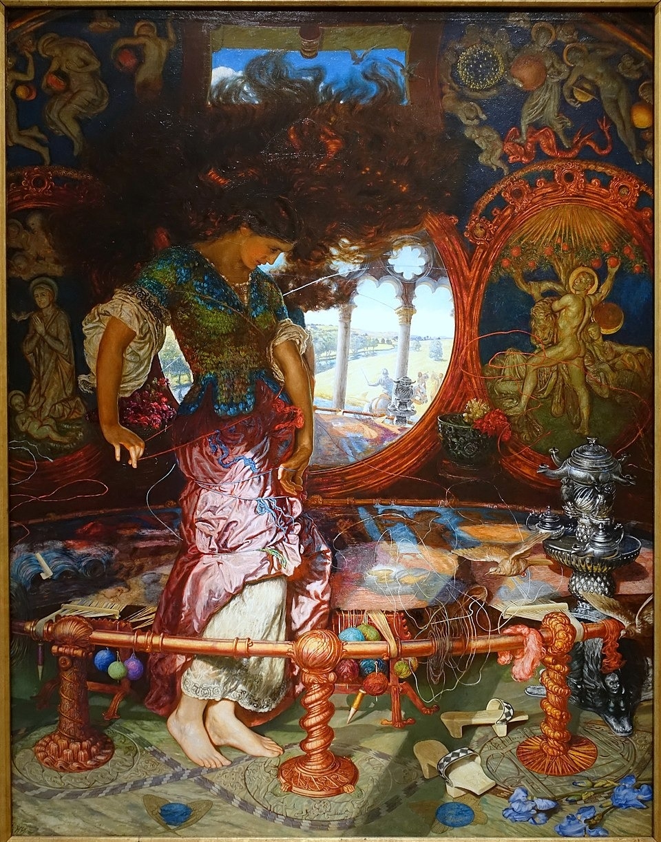 Вільям Голман Гант. Леді Шалотт. 1905