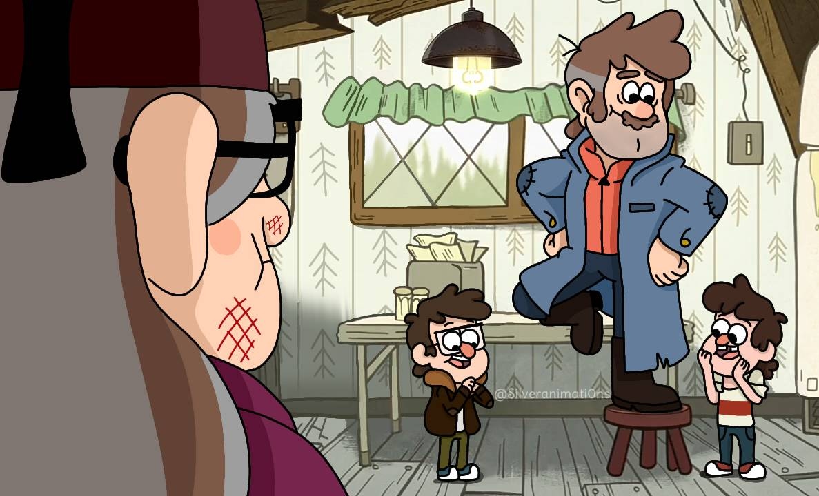 Relativity falls au fanart screenshot