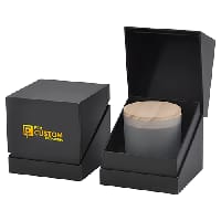 Custom printed candle box