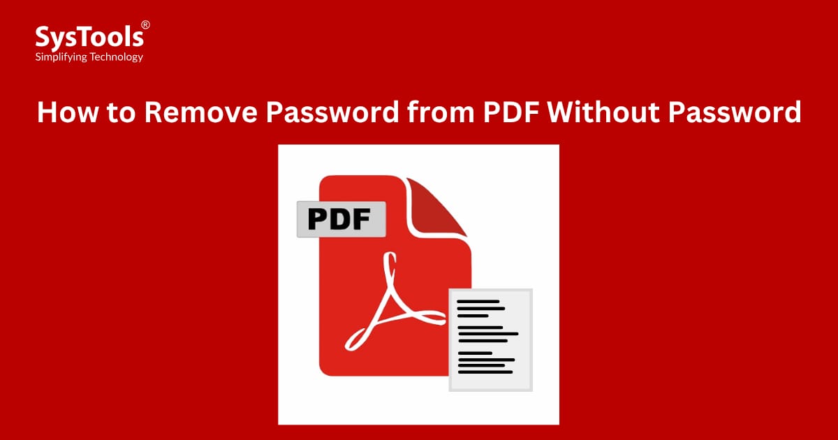 How to Remove Password from PDF Without Password Easily - Kanishka Vohra на we.ua