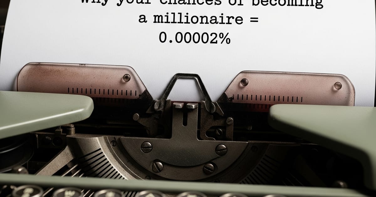 Self-made міф: Чому твої шанси стати мільйонером = 0.00002% - Mystery Fishki на we.ua