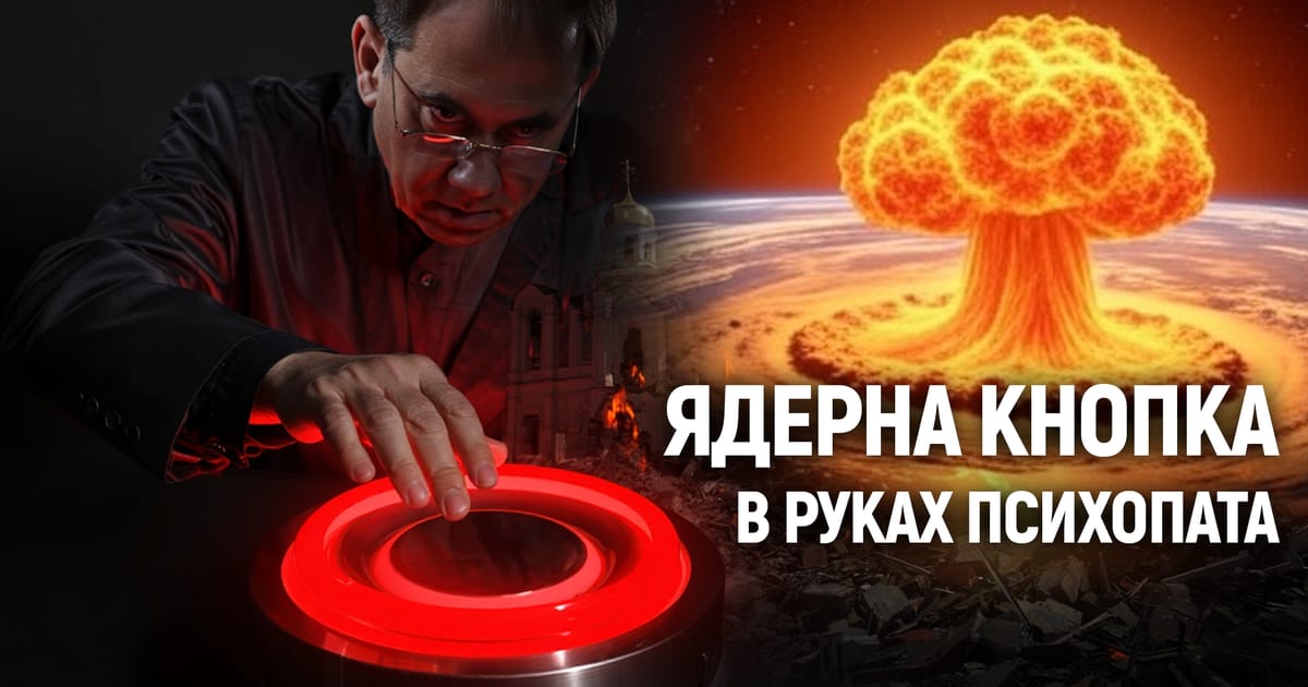 Ядерна кнопка в руках психопата: останнє попередження Росії - Андрій Патріот на we.ua