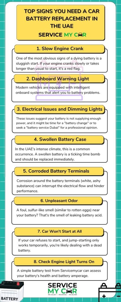 car battery replacement uae
